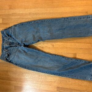 Levi's Straight Leg Blue Jeans